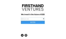 Firsthand Ventures logo