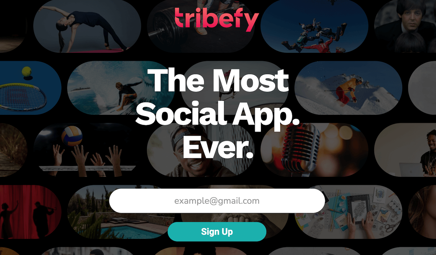 Tribefy screenshot